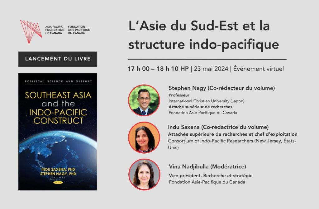 Key takeaways of my new book on Southeast Asia and the Indo-Pacific&nbsp;Construct