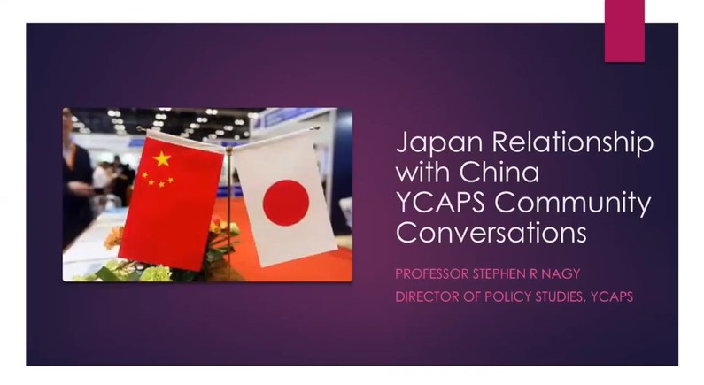 Different perspectives on Japan-China&nbsp;relations