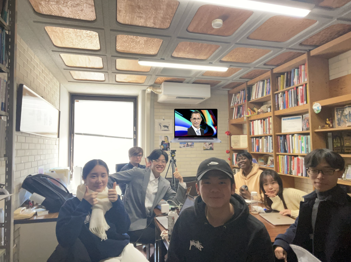 My graduate class studying Chinese Foreign Policy from Rhetoric to Practice