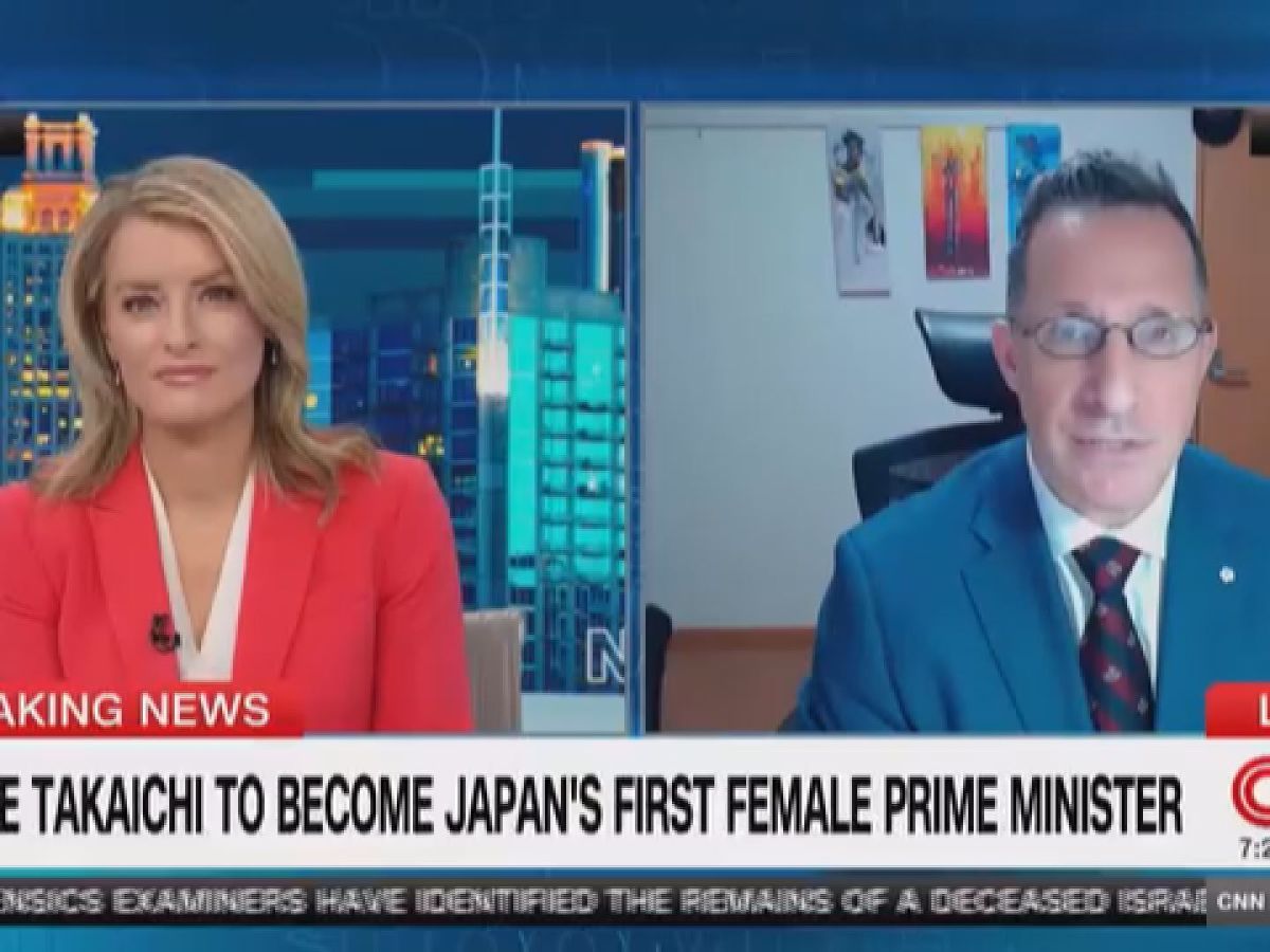 Media Interviews on Takaichi as Japan’s First Female Prime&nbsp;Minister