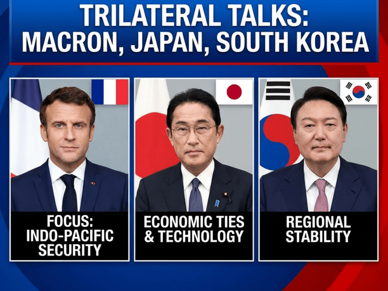 Nice to join Channel News Asia to discuss President Macron’s trip to #Japan and #SouthKorea, their relationship with the #US, #Iran and&nbsp;more.