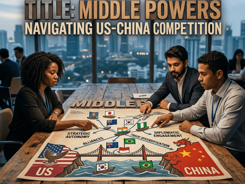 Strategic Choices for Middle Powers Navigating U.S.-China Competition: Assessing the constraints and opportunities facing secondary states navigating U.S.-China rivalry VOL 2 Case studies from Japan, Australia and Canada (Asia-Pacific Foundation, Canada May 26th,&nbsp;2026)