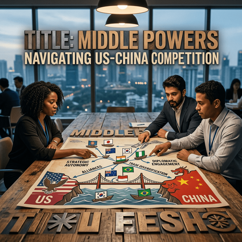Strategic Choices for Middle Powers Navigating U.S.-China Competition: Assessing the constraints and opportunities facing secondary states navigating U.S.-China rivalry VOL 2 Case studies from Japan, Australia and Canada (Asia-Pacific Foundation, Canada May 26th,&nbsp;2026)