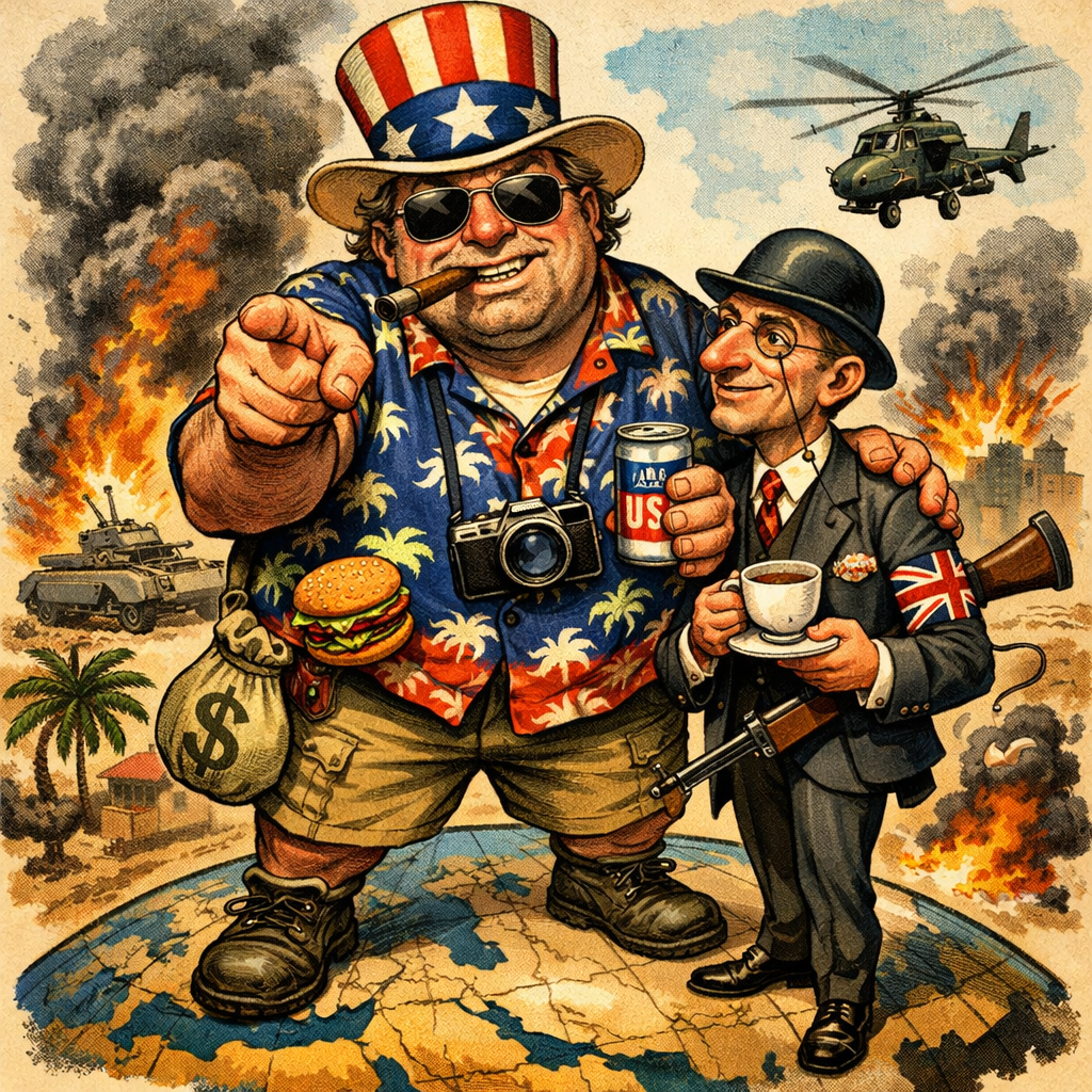 The ‘Ugly American’ and the ‘Ugly Ally’ in Real Clear World July 8th, 2026