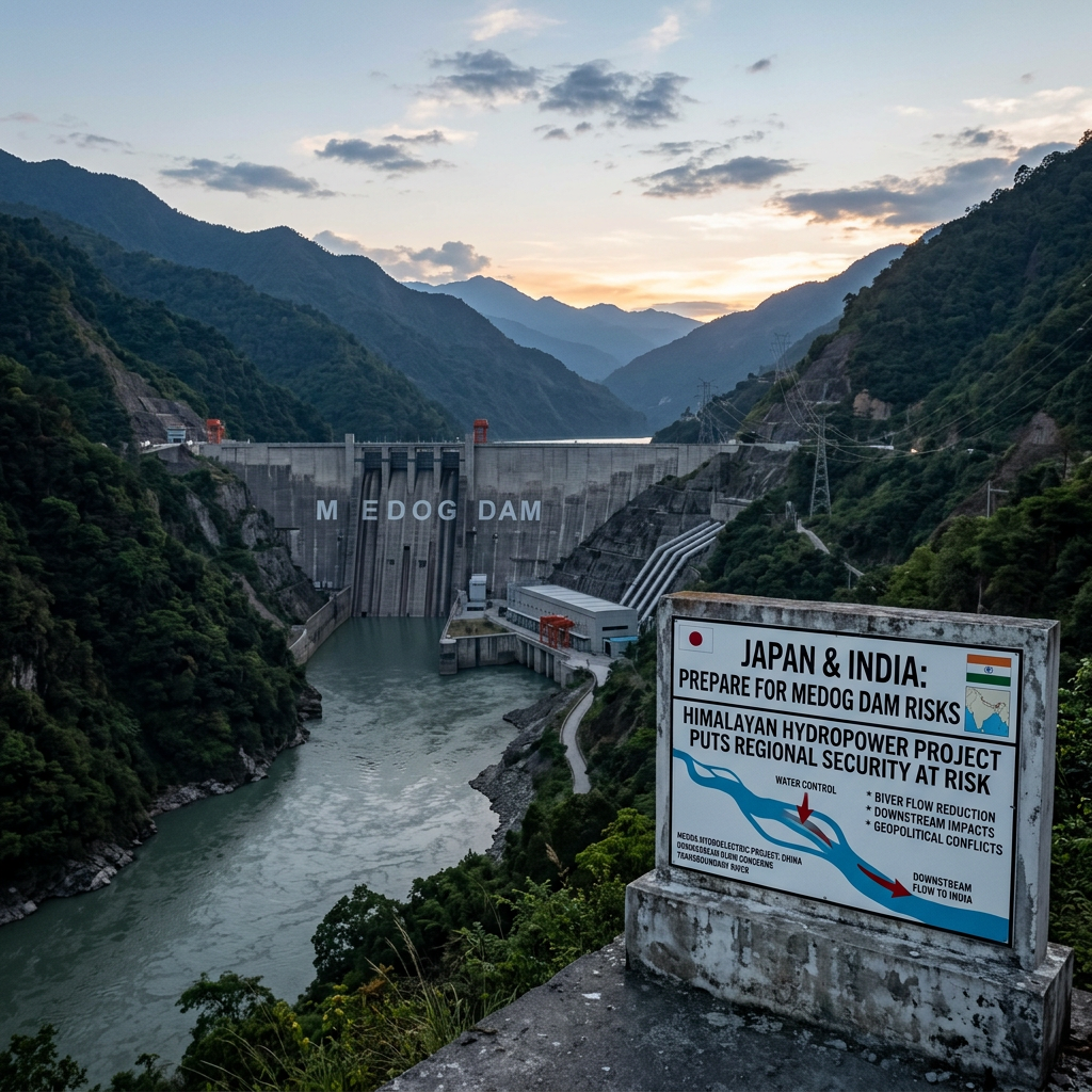 Japan and India must prepare for the risks of China’s Medog dam